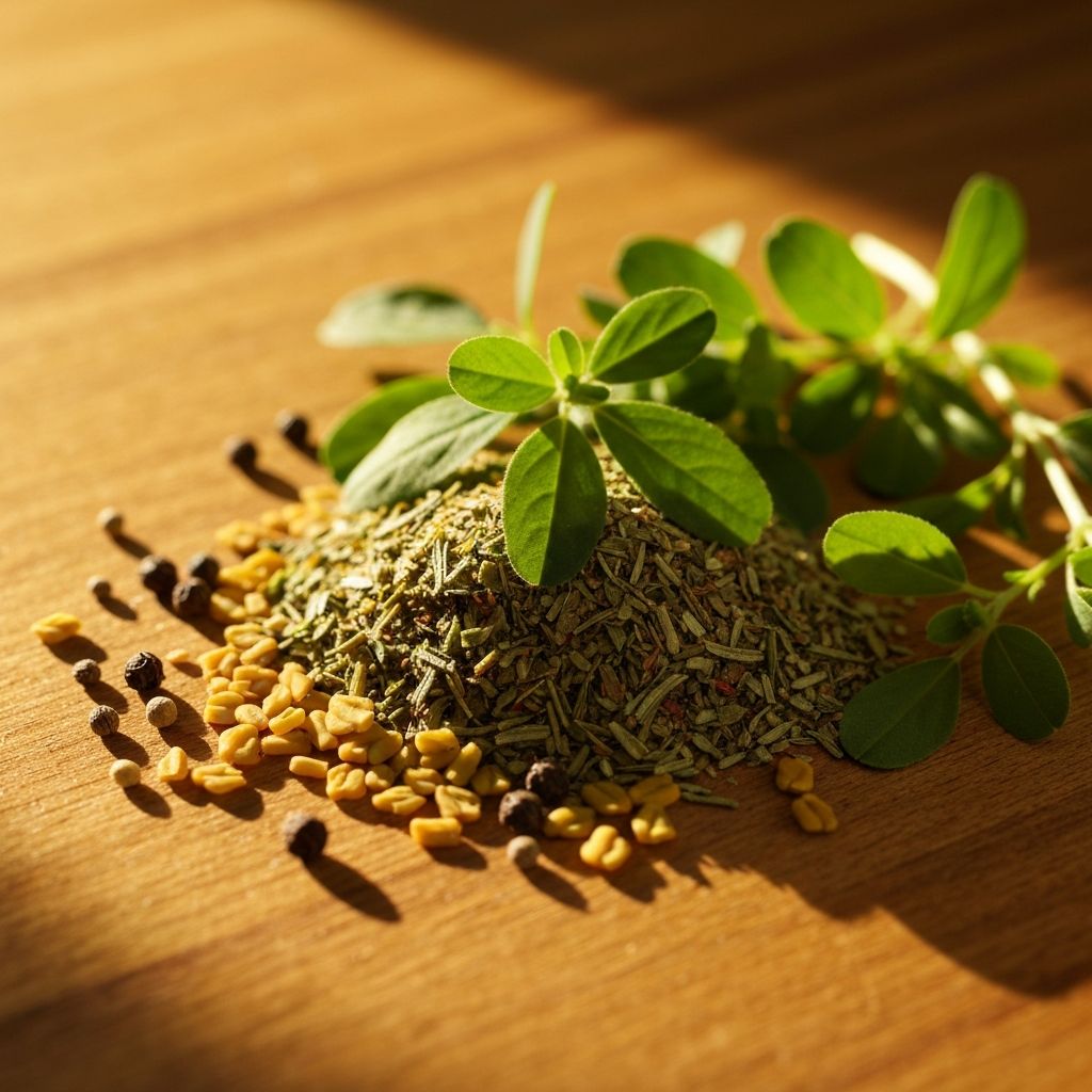 Fenugreek and herb blend